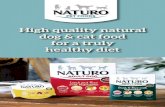 High quality natural dog & cat food for a truly healthy diet · A balanced, healthy diet also focuses on vitamins and vital substances to ensure an outstanding combination of natural