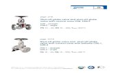 Shut-off globe valve and shut-off globe valve with control ... · (1.6220) OTHER MATERIALS ON REQUEST 422931 and other ... TRD 110, TRD 201, GOST-R and other standards as required