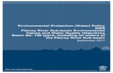 Environmental Protection (Water) Policy 2009 Fitzroy River ...€¦ · 2009 Fitzroy River Sub-basin Environmental Values and Water Quality Objectives Basin No. 130 (part), including