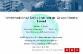 International Cooperation at Grass Roots Level...Bringing Science to the Art of Underwriting TM International Cooperation at Grass Roots Level Haresh C. Shah Stanford University RMS,