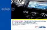 Measuring Cognitive Distraction in the Automobile III...the United States. Measuring Cognitive Distraction in the Automobile III: Title Measuring Cognitive Distraction in the Automobile