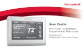 69-2790ES-03 - Wi-Fi Color Touchscreen …pdf.lowes.com/useandcareguides/085267795913_use.pdfWi-Fi color touchscreen programmable thermostat. When registered to Honeywell’s Total