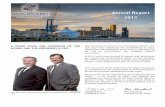 A WORD FROM THE CHAIRMAN OF THE BOARD AND THE … · Michel Leblanc , Director , Member of the Audit Committee and Representative for port users Yves Lacoursière , Director , President