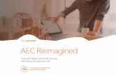 AEC Reimagined - Avanade...workspace for most employees is employee self-service; there are additional persona based workspaces which may be tailored for horizontal actions such as