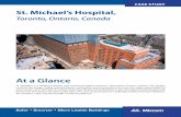 Toronto, Ontario, Canada - Mircom St Michaels Hos… · St. Michael’s is a leading teaching and research hospital located in downtown Toronto, Ontario. The project involved the