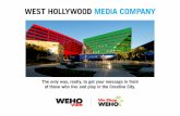 WEST HOLLYWOOD MEDIA COMPANY - WEHOvilleIf it’s happening in West Hollywood, it’s happening on WEHOville. News Art & Culture Dining Nightlife GayLife Events Sports & Fitness Gossip