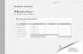 Monster - ngsptechnology.com · 3. Text Features What do the Close Ups (CU) and other screenplay directions reveal about how Mr. Harmon feels about Steve’s situation? 4. Generate