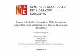 Liderar la inclusión educativa en Chile, tendencias ... · Liderar la inclusión educativa en Chile, tendencias nacionales y una aproximación al caso de la región de Magallanes.