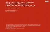 Tax wedge in Croatia, Belgium, Estonia, Germany and Slovakiafintp.ijf.hr/upload/files/ftp/2016/2/gabrilo.pdf · 2 MethoDologY For the purpose of calculating the tax burden indicators