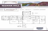 MANOR HILL - schultwaco2.com · manor hill cc newport 32 smh32684ah 32 x 68 | 2040 sq. ft. | 4 bedroom 2 bathroom x bedroom 3 10'-6" 14'-4" x bedroom 4 11'-0" 10'-9" x master bedroom