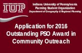 Application for 2016 Outstanding PSO Award in …...tactical urbanism, PSO members were able to engage the public in temporary urban change, transforming the street into a venue of