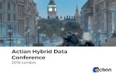 Actian Hybrid Data Conference - Hybrid Data Management ...€¦ · Actian Hybrid Data Conference 2018 London Turbocharge Your Zen and PSQL Performance Bill Bach President, Goldstar