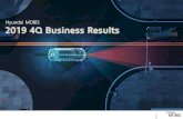 2019 4Q Business Results - Hyundai Mobis · 2019 4Q OP stood at ￦634.4 Bil.(9.1%↑ YoY), helped by favorable F/X rate, sales increase in A/S and lower fixed cost burden on top
