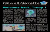 Gilwell Gazette - Wood Badge · Colin, an Eagle Scout. She was a participant in course C-33-05 and is a member of the Owl Patrol. This is her third time serving on staff. She is a