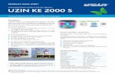 PRODUCT DATA SHEET UZIN KE 2000 S - Buildingtalk · 3 new calcium sulphate screed 1 – 2 mm (with rubber ... sensitive method (only PVC and CV floor coverings, no design floor coverings)