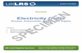 Electricity Cable SPECIMEN · Complete searches on property online ontime Fax: 01483 221854 Tel: 01483 715355 Edbrooke House DX: 148060 Woking 12 St Johns Road Surrey GU21 7SE Woking