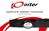 IQNITER SMART SENSOR · WEARING A HEART RATE (HR) BELT 1 Snap the sensor firmly into the strap connectors 2 Adjust the belt length as needed 3 The strap is placed on the chest just
