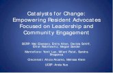Catalysts for Change: Empowering Resident Advocates ......Kuo AK, Thyne SM, Chen HCC, West DC, Kamei RK. An Innovative Residency Program Designed to Develop Leaders to Improve the
