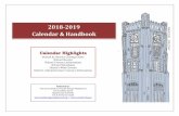 2018-2019 Calendar & Handbook - Constant Contactfiles.constantcontact.com/9f574e8c601/9c8f22ac-9c... · COLUMBIA HIGH SCHOOL MARSHALL 17 Parker Avenue, Maplewood 12 HSA Meeting, 7:30pm