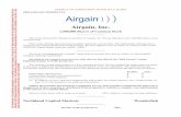 Airgain, Inc.s3.amazonaws.com/ipo_candy/AIRG_IPO_Prospectus.pdf · 2016-08-03 · SUBJECT TO COMPLETION, DATED JULY 29, 2016 PRELIMINARY PROSPECTUS Airgain, Inc. 1,500,000 Shares