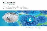 Viral Products Expertise, Experience and Capability · Phase I/II GMP production of advanced therapies (Viral, Microbial, Plasmid) • The Flexible BioManufacturing Facility which