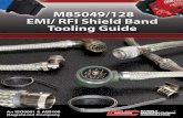 EMI/RFI Band Application System for M85049/128 Shield ... DBS-2100 is the .250 Wide Band Application