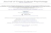 Journal of Cross-Cultural Psychologysites.psych.ualberta.ca/takamasuda/wordpress/wp... · widely. Masuda and colleagues (Masuda, Ellsworth, et al., 2008; Masuda & Nisbett, 2001, 2006)