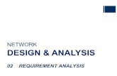 NETWORK DESIGN & ANALYSIS - Universitas Brawijaya · 02 REQUIREMENT ANALYSIS : CONCEPT 10. 2.1 Background – Requirements analysis results in a requirements specification and a requirements