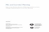 PEL and Corridor Planning - Transportation · The PEL program seeks to help transportation decision -makers to consider environmental factors early in the planning process and to