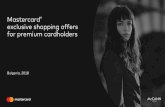 Mastercard® exclusive shopping offers for premium cardholders · Turn the trend into a classic Body copy: Your Mastercard® premium card is the perfect accessory for your style.