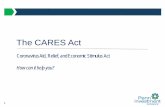 The CARES Act€¦ · GTM – U.S. | 4. Breaking Down the CARES Act. Purpose of CARES Act is to Provide Support for… • Keeping American Workers Paid and Employed • i.e. The
