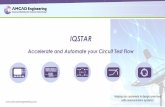 IQSTAR - Amcad Engineering...Helping our customers to design smart and safe communication systems ! .. IQSTAR Accelerate and Automate your Circuit Test Flow2 This document may not