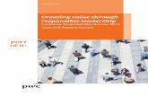  · 2 Corporate Responsibility Review 2013 Central & Eastern Europe About this document This document details PwC CEE’s corporate responsibility strategy, which centres around four