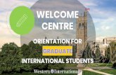 International & Exchange Student Centre - WELCOME CENTRE … · 2020-07-27 · ￮ Writing Support Centre ￮ Learning Development and Success ￮ Centre for Teaching and Learning