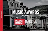 MUSIC AWARDS - Amazon S3 · 2019-09-04 · MUSIC WARDS UAL 2 MUSIC AWARD NOMINATION PROCESS ABOUT THE EAST COAST MUSIC AWARDS The East Coast Music Association (ECMA) presents up to