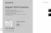 Digital Still Camera - WordPress.com · 2009-01-13 · cámara de imágenes grabadas o editadas con otros equipos no están garantizadas. Precaución sobre el copyright Los programas