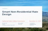 11 December 2017 Smart Non-Residential Rate Design · 11 December 2017. California Public Utilities Commission December 11, 2017. Smart Non-Residential Rate Design. Davis, California.
