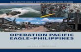 OPERATION PACIFIC EAGLE–PHILIPPINESISIS-Philippines remained fragmented and degraded but still posed a security threat, carrying out several bombings against civilians and security