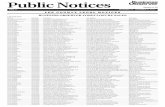 Public Notices - Business Observer · 2017-12-15 · PAGE 21 DECEMBER 15 - DECEMBER 21, 2017 Public Notices PAGES 21-40 LEE COUNTY LEGAL NOTICES BUSINESS OBSERVER FORECLOSURE SALES