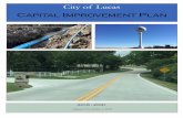 City of Lucas Capital Improvement Plan · 2019-02-08 · Capital Improvement Plan (CIP) 2016-2031 ... Preparation - the Finance Director coordinates the annual update and adoption
