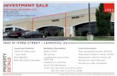 1920 W 143rd Street Flyer€¦ · 1920 W 143RD STREET • LEAWOOD, KS FOR MORE INFORMATION Investment Details: 3,200 SF o˜ce suite 7 year lease NOI: $63,872 $751,435 (8.5% Cap Rate)