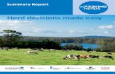 $300 more per cow Herd decisions made easy per year · 2020-01-16 · (BPI) cows contribute more to the farm business: 1. High BPI cows contributed more margin over feed and herd