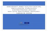 Migrant and youth social inclusion through …3 entrepreneurship is a smart career choice,8 the country remains a challenging environment for both native Greek and migrant entrepreneurs.