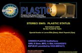 PLASTIC Instrument Status - STEREO · 3. Papers Published/Submitted/In Preparation (since Mar07 SWG) – STEREO Instrument Papers - Space Science Reviews (in press) – Gosling et