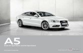 A5...A5 Audi A5 Sportback and S5 Sportback Price and options list October 2016 02 Power, Torque and Prices Model: Power output (kW) Torque (Nm) Fuel Consumption/100 km CO 2 Emissions