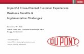 Impactful Cross-Channel Customer Experiences: Business … · Impactful Cross-Channel Customer Experiences: Business Benefits & Implementation Challenges November 9th , 2016 Oracle
