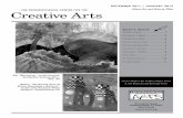 Where Art and History Meet Creative Arts · 2011-11-25 · 813 Sophia Street Fredericksburg, VA 22401 540.373.5646 The FrederickSburg cenTer For The Creative Arts december 2011