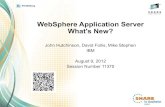 WebSphere Application Server What's New? · Java API for RESTful Web Services Java Database Connectivity (JDBC) Java Naming and Directory Interface (JNDI) Java Persistence API (JPA)