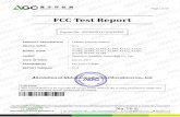 FCC Test Report · STANDARD(S) : FCC Part 15 Rules ... No.6 XiShan Rd, LongTeng Community, Shiyan Street, Bao'an District, Shenzhen Product Designation Lithium polymer battery Brand