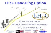 LHeC Linac-Ring Option - CERN RL Option - Frank... · The relevant parameters for BNL-I cavity and for new 5-cell cavity upon which we based our calculations (BNL-III) are: Parameter